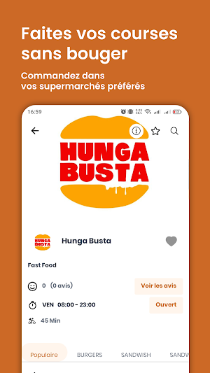 Hungana Delivery Screenshot 1