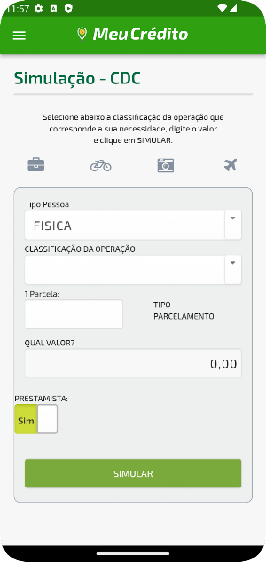 Meu Crédito Screenshot 1