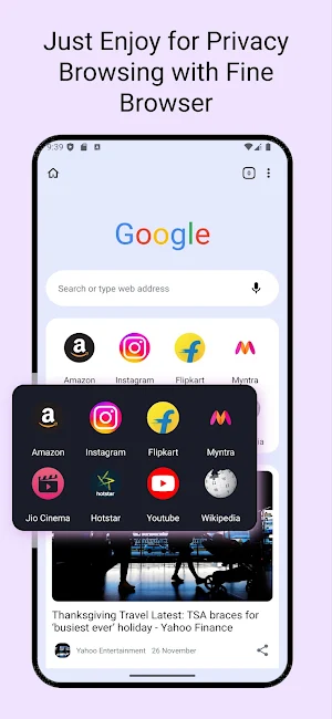 Fine Browser Screenshot 3
