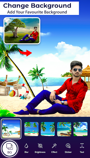 Beach Photo Editor Screenshot 3