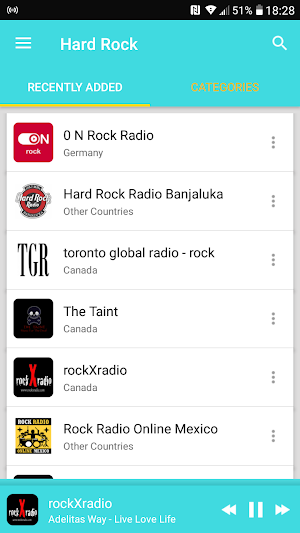 Hard rock radios Screenshot 0