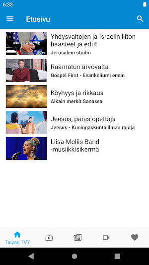 Taivas TV7 Screenshot 0