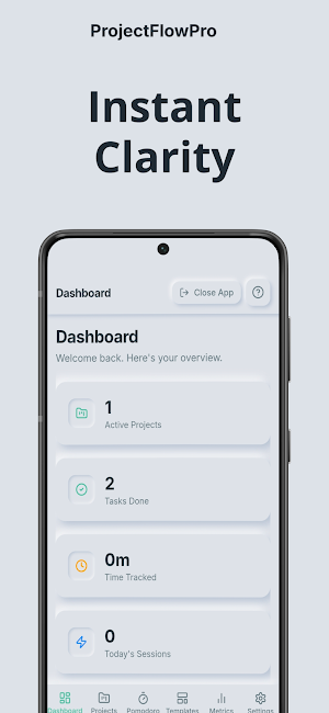 ProjectFlowPro: Project Screenshot 0