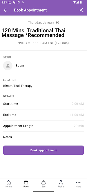 Bloom Thai Therapy Screenshot 2