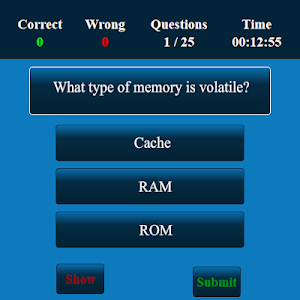 Information Technology(IT) MCQ Screenshot 1