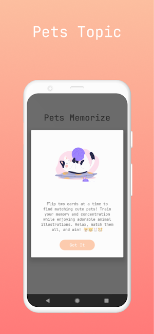 Pets Memorize Screenshot 1