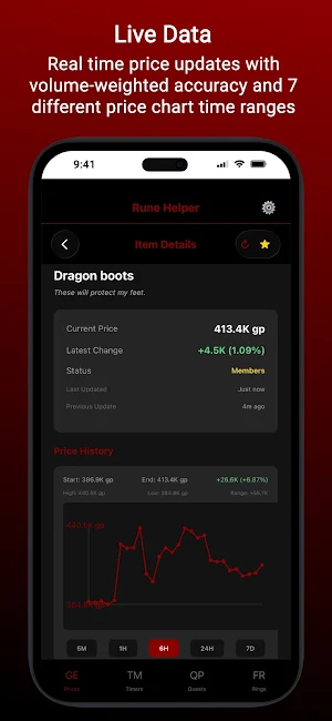Rune Helper: OSRS Toolkit Screenshot 0