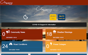 Cloncurry Disaster Dashboard Screenshot 3