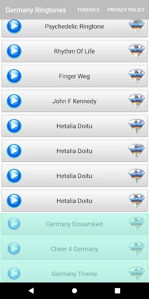 Germany Ringtones Screenshot 1