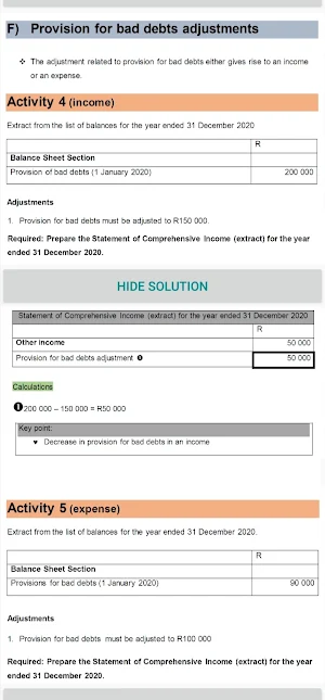 Accounting Reloaded Grade 12 Screenshot 1