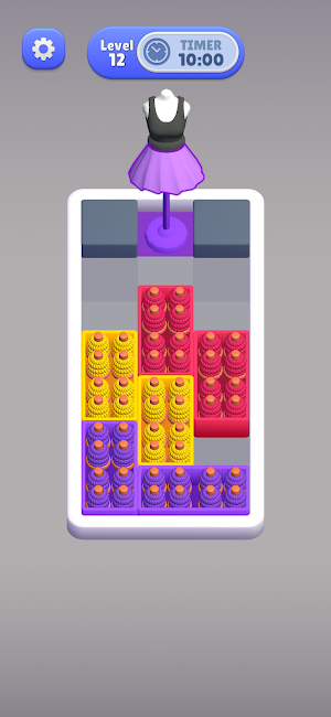 Dress Color Jam: Thread Knit Screenshot 2