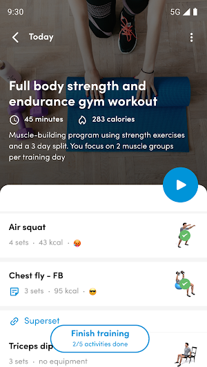 Body & Mind Gym Screenshot 2