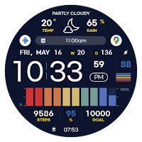 NW120: Digital watch face