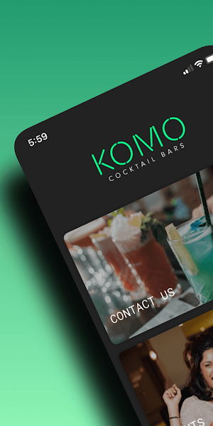 KOMO Cocktail Bar Screenshot 0