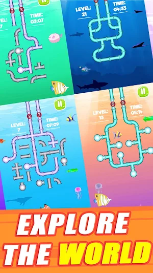 Sea Plumber 2 : connect the pipes (plumbing game) Screenshot 3