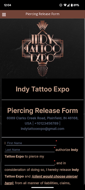 Indy Tattoo Expo Screenshot 3