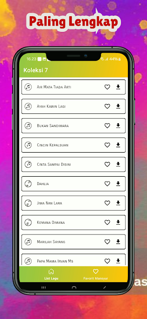 Lagu Mansyur S Era90an Offline Screenshot 2