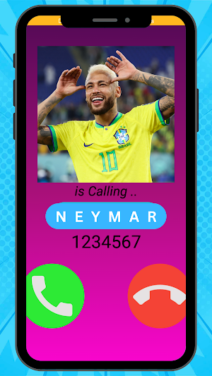 Chamada de vídeo Neymar Jr Screenshot 1