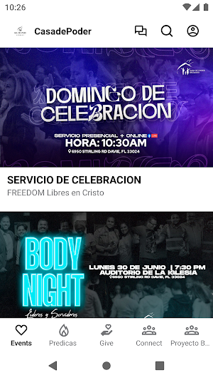 Casa de Poder Broward Screenshot 0