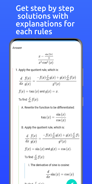 Math Master Derivative Screenshot 1