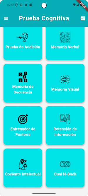 CogniTest Screenshot 1