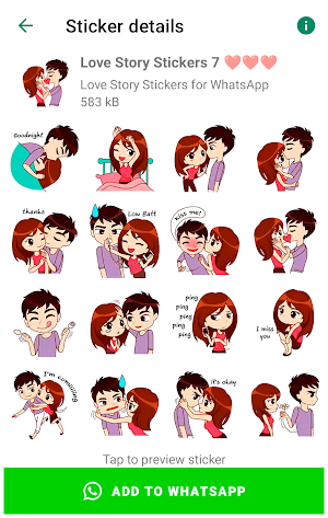 Love Story Stickers Screenshot 3