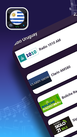 Radio Uruguay FM y AM en Vivo Screenshot 0
