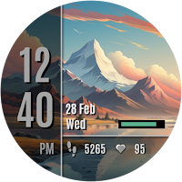 NXV81 Scenery Plus Watch Face