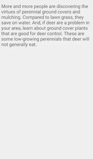 Deer Resistant Cover Plants Screenshot 1