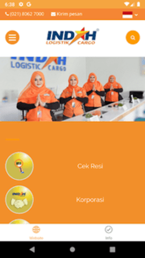INDAH ONLINE Mobile Apps Screenshot 0