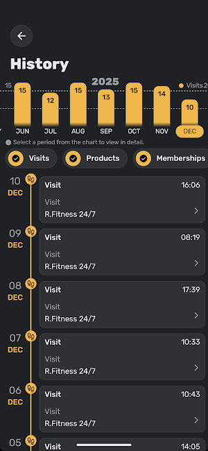 R.Fitness 24/7 Screenshot 3