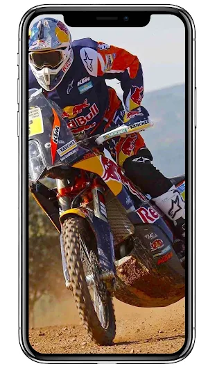 Desert Bike Rally Wallpaper Screenshot 0