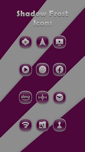 Shadow Frost Pink Icons Screenshot 3