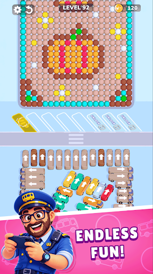 Bus Brain Fever Car Jam Escape Screenshot 1