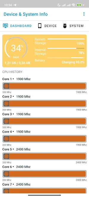 Device & System Info Screenshot 0