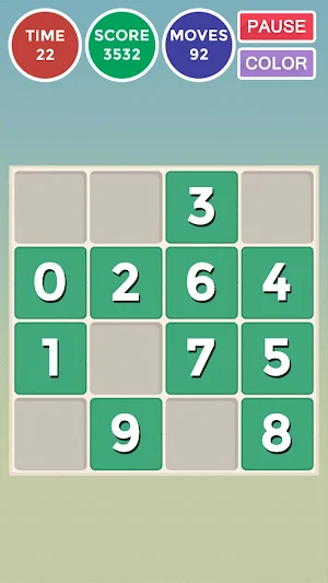 0 to 9 - A Number Puzzle Game Screenshot 2