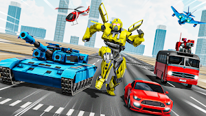 Robot Car Games Transform Screenshot 0