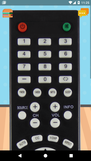 Remote Control For Seiki TV Screenshot 0