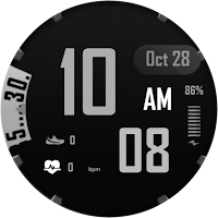[SSP] Clear Grey Watch Face