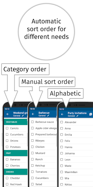 Shopping list — Lister Screenshot 3