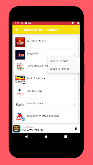 Radio Uganda + Radio Uganda FM - Ugandan Radio App Screenshot 1