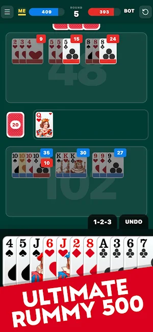 Rummy 500 Classic Screenshot 0