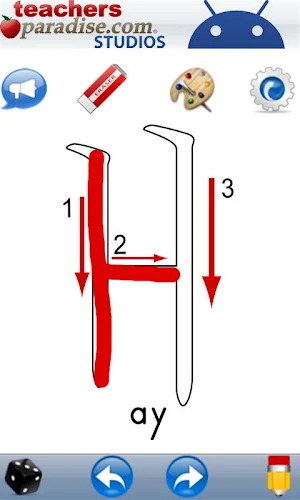 Korean Hangul Handwriting - Ko Screenshot 2