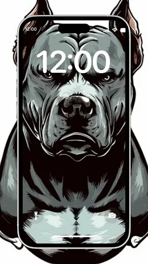 Pitbull Dog Wallpaper Screenshot 3