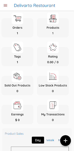 Delivarto Partner Screenshot 0