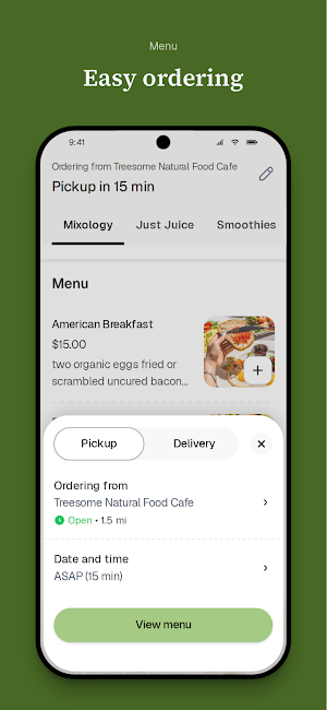 Treesome Natural Food Cafe Screenshot 2