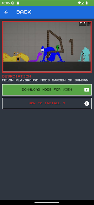 Melmod garten Banban For Melon Screenshot 3