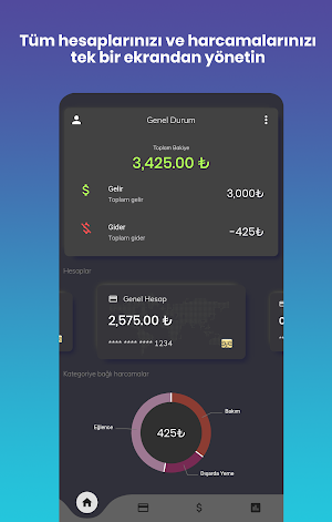 Hesapp - Gelir Gider Takip ve Bütçe Yönetim Aracı Screenshot 0
