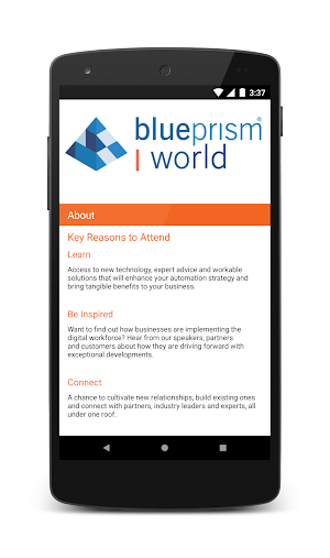 Blue Prism World 2019 Screenshot 2