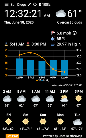WhatWeather - Weather Station ad-free Screenshot 1